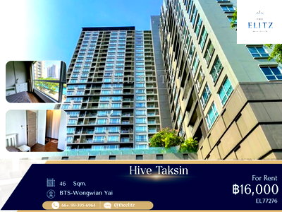 Condos for rent : ✨ Generous Space at Sathorn - Taksin & Great value | BTS convenience combined with comfortable living ✨ 