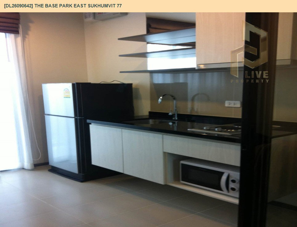 รูป DL26090642 ให้เช่าคอนโด เดอะ เบส พาร์คอีสท์ สุขุมวิท 77 (The Base Park East Sukhumvit 77) ใกล้ BTS อ่อนนุช พร้อมเข้าอยู่ โทรด่วน 0614453194 LineID @952jdxxk - รูปที่ 6/10