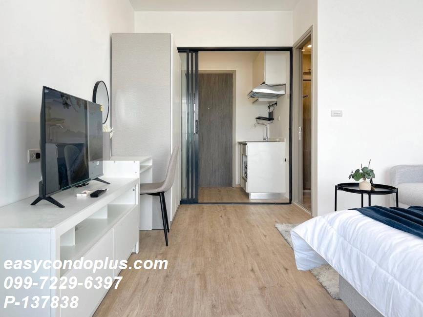 รูป 💥 [ 𝐏-𝟏𝟑𝟕𝟖𝟑𝟖 ] FOR RENT : The Rich Rama 9-Srinakarin วิวเมืองสวย! ใกล้ APL หัวหมาก 𝟏𝟔,𝟎𝟎𝟎 บาท/ด. | Line @easycondoplus | 099-229-6397 - รูปที่ 3/8