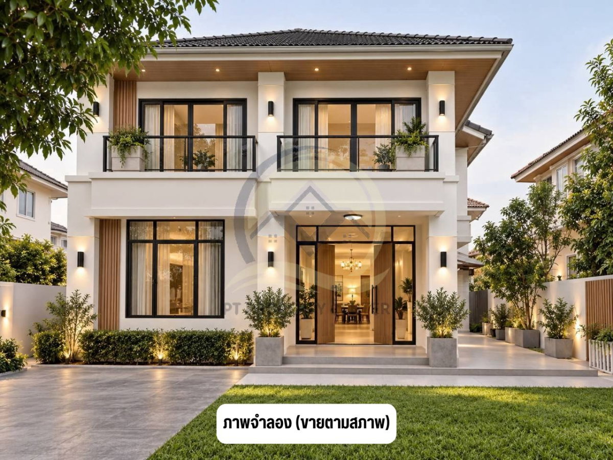 รูป โครงการวิลล่า รามอินทรา บ้านสวยหลังมุม ขายขาดทุน พื้นที่บ้านเยอะ ร่มรื่น เงียบสงบ พร้อมเข้าอยู่ ราคาพิเศษ คุ้มค่าที่สุดในทำเลเดียวกัน - รูปที่ 2/23