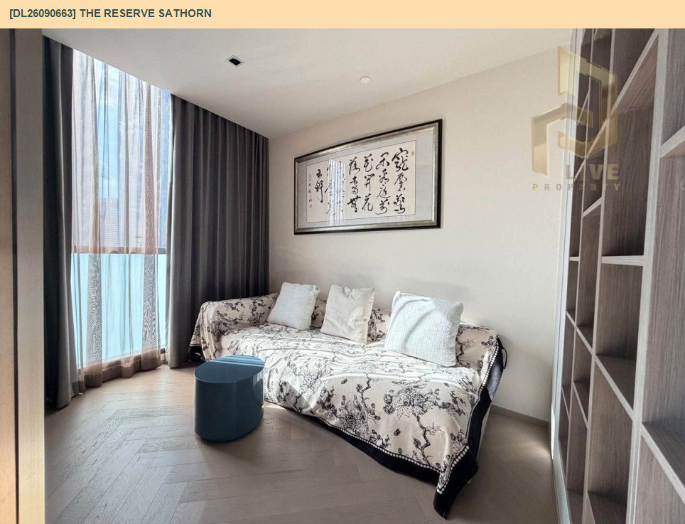 รูป DL26090663 ขายคอนโด เดอะ รีเซิร์ฟ สาทร (The Reserve Sathorn) ใกล้ BTS ช่องนนทรี พร้อมเข้าอยู่ โทรด่วน 0614453194 LineID @952jdxxk - รูปที่ 8/21