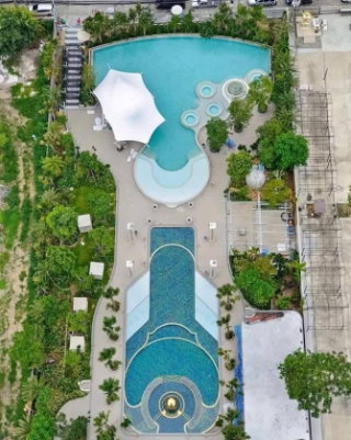 picture Copacabana Beach Jomtien for Rent | 40 SQM, 51st Floor, Large Balcony - 24/34