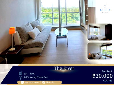 คอนโดให้เช่า : ✨ Riverside Living - Beautiful Views | A Rare Chance to Experience Life Beside The River ✨ 