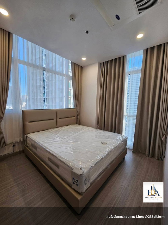 รูป FD-002319✨ ให้เช่าด่วน! ศุภาลัย พรีเมียร์ สี่พระยา - สามย่าน 2 ห้องนอน 73 ตร.ม. ห้องกว้าง น่าอย - รูปที่ 2/10