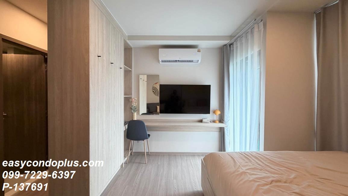 รูป 💥 [ 𝐏-𝟏𝟑𝟕𝟔𝟗𝟏 ] FOR RENT : THE MUVE Bangkhae สวนเขียวกลางเมือง! ใกล้ MRT บางแค 𝟏𝟑,𝟎𝟎𝟎 บาท/ด. | Line @easycondoplus | 099-229-6397 - รูปที่ 4/9