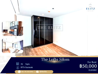 คอนโดให้เช่า : ✨ Beautiful Duplex Living - Stylish Design & A Distinctive Two-Level Residence in the Heart of Silom ✨