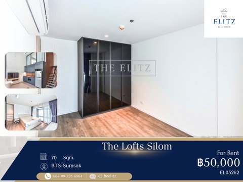 ✨ Beautiful Duplex Living - Stylish Design & A Distinctive Two-Level Residence in the Heart of Silom ✨