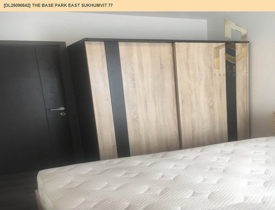 รูป DL26090642 ให้เช่าคอนโด เดอะ เบส พาร์คอีสท์ สุขุมวิท 77 (The Base Park East Sukhumvit 77) ใกล้ BTS อ่อนนุช พร้อมเข้าอยู่ โทรด่วน 0614453194 LineID @952jdxxk - รูปที่ 9/10