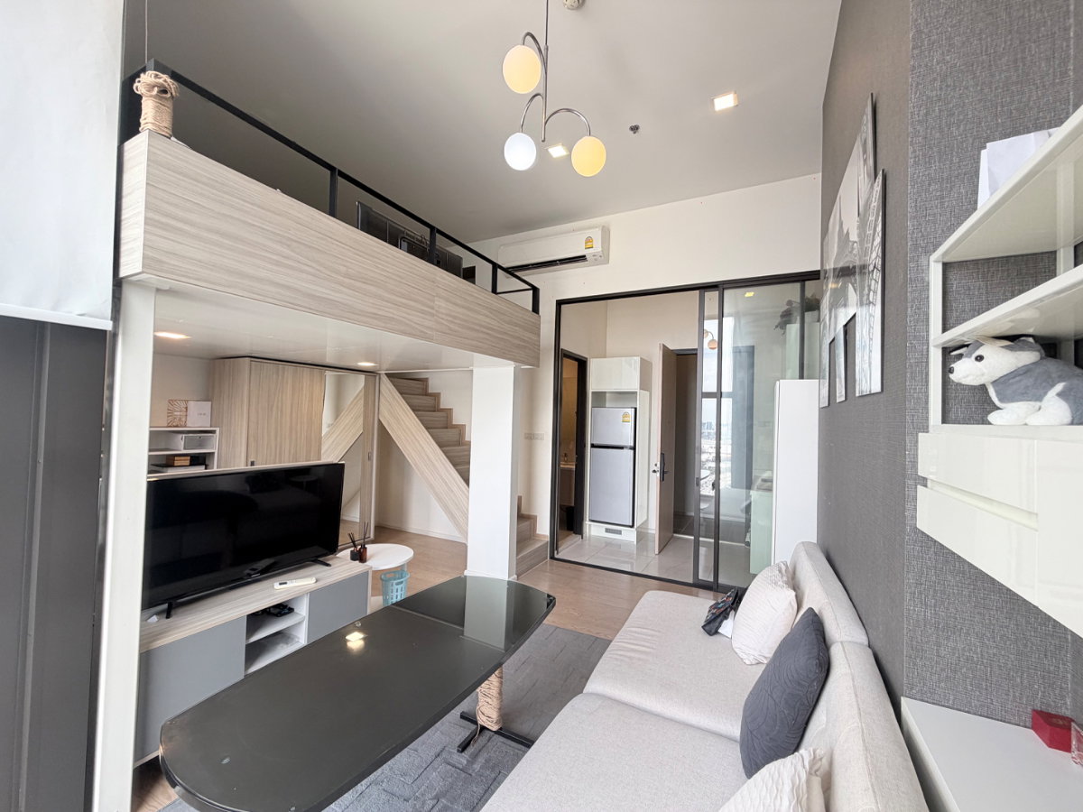 รูป ❤️🏙️ คอนโด Duplex 2 ชั้น ห้องสวย❤️ ห้องสวย ชั้นสูง วิวดีมาก 🔰ใกล้ Central พระราม 9 , ฟอร์จูน จ๊อดแฟร์ แหล่ง CBD ☎️ Tel / line : 091-706-1999 คุณกวา - รูปที่ 5/21