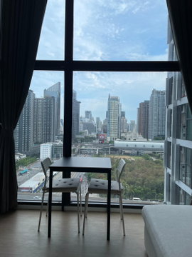 📢 [FOR RENT] ✨ Chewathai Asoke 1 Bedroom 30 sq.m. 15th Floor, High-Ceiling Duplex Concept Layout, Location in New CBD, Only 450m to MRT Rama 9