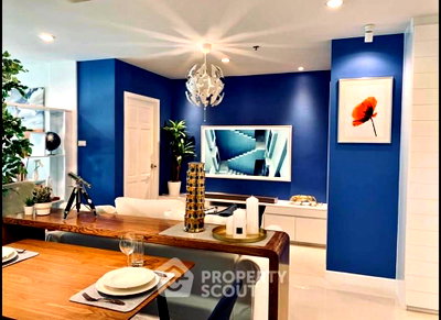 Condos for rent : 300m To MRT Phetchaburi | 2-BR Sukhumvit Living Town (ID 3340830)