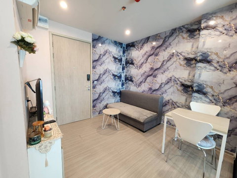 PFD-08947 Condo for rent, Aspire Erawan Prime, beautifully decorated room, fully furnished, ready to move in, next to BTS Chang Erawan ðïļâĻ