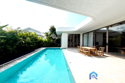 Houses for sale Thalang Phuket : Special Price | Modern Japanese-Style Pool Villa in Phuket