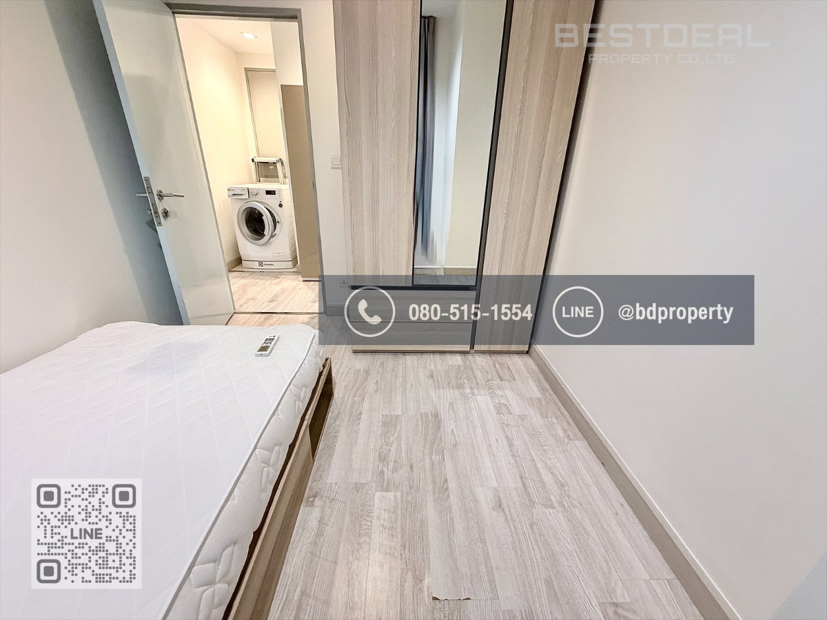 รูป Bestdeal ให้เช่า ขนาด 2 ห้องนอน 55 sqm.เฟอร์นิเจอร์และเครื่องใช้ไฟฟ้าครบพร้อมเข้าอยู่ 25,000 บาท/เดือน “IDEO MOBI RAMA 9” ใกล้MRTและเซ็นทรัลพระราม 9 - รูปที่ 14/20
