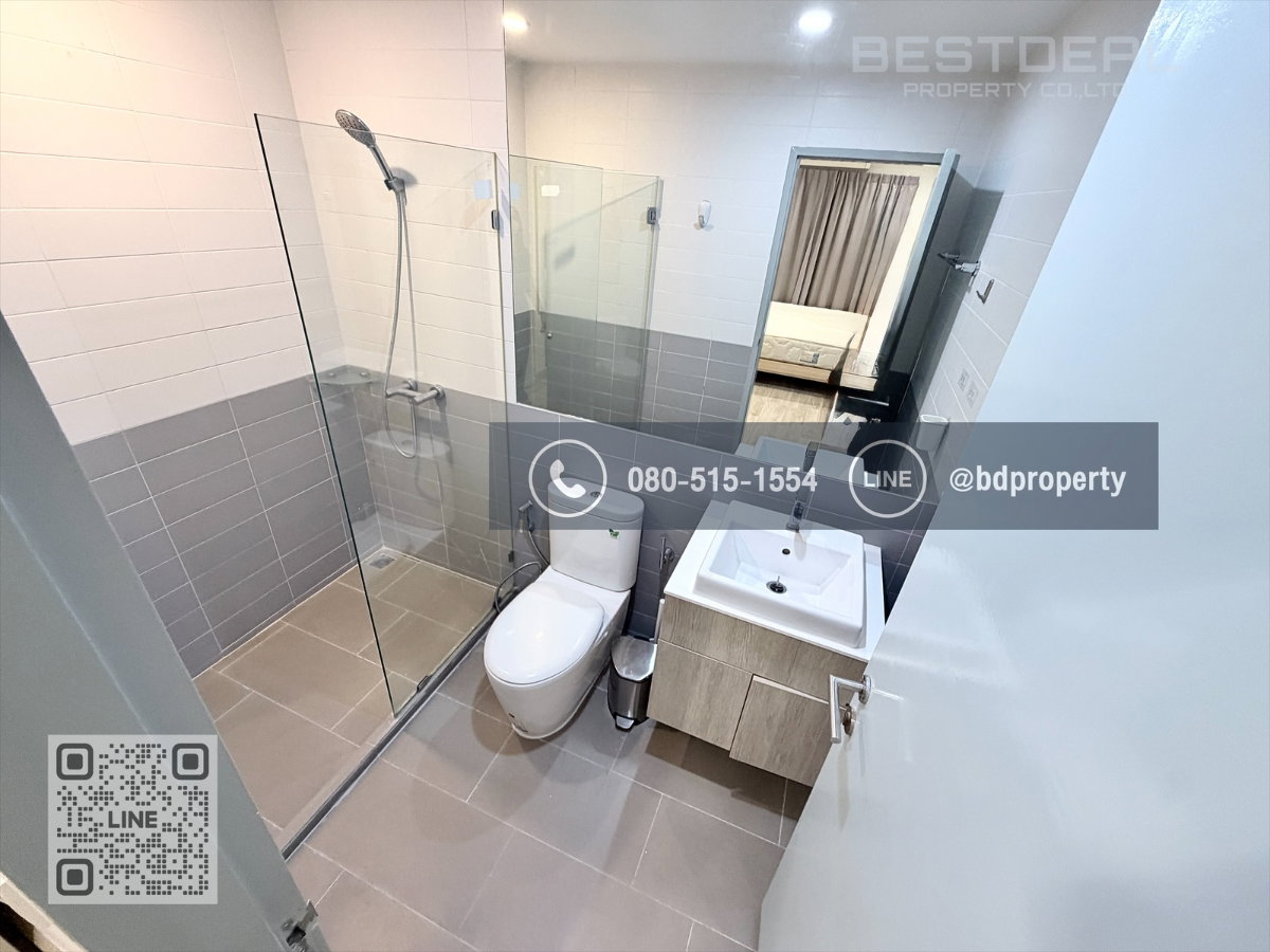 รูป Bestdeal ให้เช่า ขนาด 2 ห้องนอน 55 sqm.เฟอร์นิเจอร์และเครื่องใช้ไฟฟ้าครบพร้อมเข้าอยู่ 25,000 บาท/เดือน “IDEO MOBI RAMA 9” ใกล้MRTและเซ็นทรัลพระราม 9 - รูปที่ 17/20