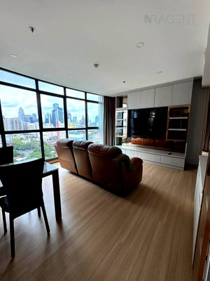 Condos for rent : For Rent Condo LUMPINI SUITE PHETCHABURI - MAKKASAN Building 1, Floor 20,2 bed room, Room size 61 sqm