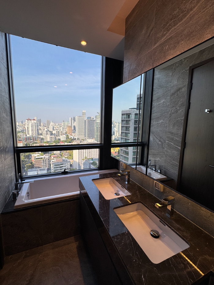 รูป ให้เช่า ✨The Esse Sukhumvit 36 ✨2 ห้องนอน เฟอร์ครบ มีอ่างอาบน้ำ🛁 เดินทางสะดวกติดถนนสุขุมวิท และBTS ทองหล่อ  🚅💕 - รูปที่ 7/7