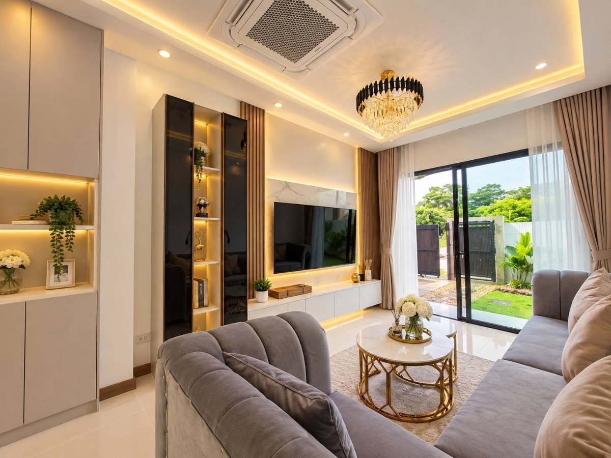 รูป POS บ้านใหม่ หลังใหญ่  (TANTARA Modern Luxury) เลี้ยงสัตว์ได้ เฟอร์นิเจอร์และเครื่องใช้ไฟฟ้าครบ (โทร/ไลน์ 088-5986998) - รูปที่ 4/32