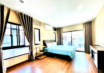 Houses for rent Suwannaphum International Airport : 📢 [FOR RENT] ✨ H-CAPE Serene Bangna-Sukhaphiban 2_ 2-Storey Single House,3 Bedrooms, 50 sq.w., Connect to Bangna, Sukhaphiban 2, OnNut & Lat Krabang