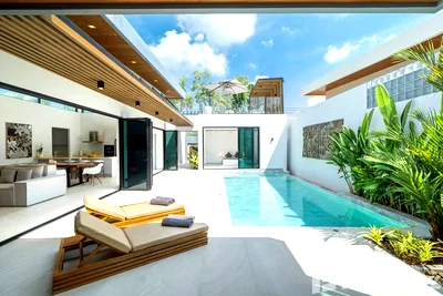เช่าบ้านเดี่ยว ถลาง ภูเก็ต : วิลล่าให้เช่า 4 ห้องนอน ในโครงการ Layan Lucky Villas-Phase I 6806315
