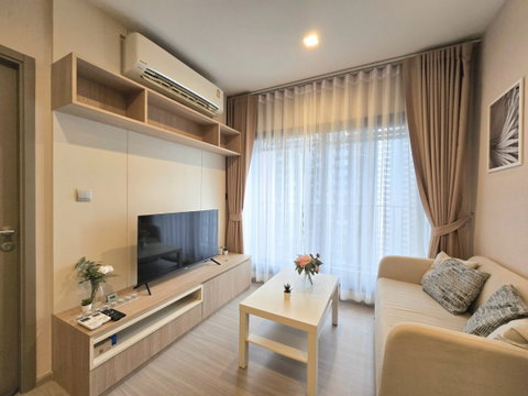 PFD-08976 Condo for rent Life Asoke Hype (Life Asoke Hype), minimalist style room, fully furnished.