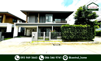 บ้านเดี่ยว สถาบันเทคโนโลยีนานาชาติสิรินธร (SIIT) มหาวิทยาลัยธรรมศาสตร์ : บ้านเดี่ยว สราญสิริ รังสิต หลังมุม ไม่เคยเข้าอยู่
