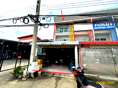อาคารพาณิชย์ 23.6 ตร.วา จอมบึง ราชบุรี 3.6M