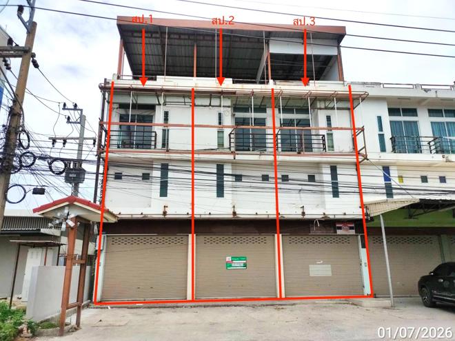 รูป อาคารพาณิชย์ 65 ตร.วา เมืองลพบุรี ลพบุรี 12.9M - รูปที่ 1/45