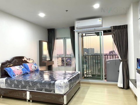 🚩 For Rent Condo SUPALAI VERANDA SUKHUMVIT 117 Building 1, Floor 9,Studio, Room size 29.00 sqm