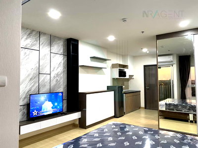 Condos for rent : For Rent Condo SUPALAI VERANDA SUKHUMVIT 117 Building 1, Floor 9,Studio, Room size 29.00 sqm