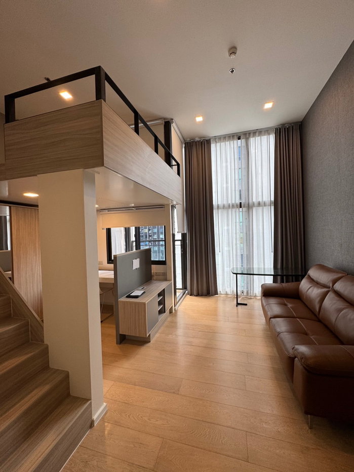 รูป ❤️🏙️ คอนโด Duplex 2 ชั้น 📸 Video Room🚝ใกล้ Central พระราม 9 , ฟอร์จูน จ๊อดแฟร์ แหล่ง CBD ☎️ Tel / What App : 091-706-1999 คุณกวา - รูปที่ 6/25