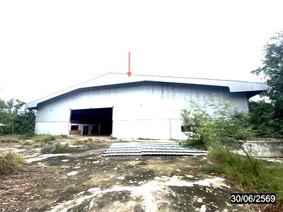 ขายโรงงาน : โกดัง 5321 ตร.วา ตะพานหิน พิจิตร 10.8M