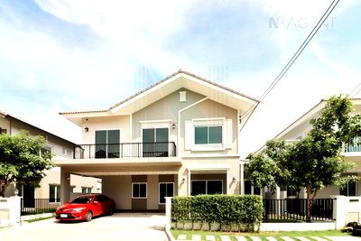บ้านเดี่ยวให้เช่า : 📌 ให้เช่าบ้านเดี่ยว 2 ชั้น คาซ่า เลเจ้นด์ พระราม 5-ราชพฤกษ์ 4 ห้องนอน 5 ห้องน้ำ