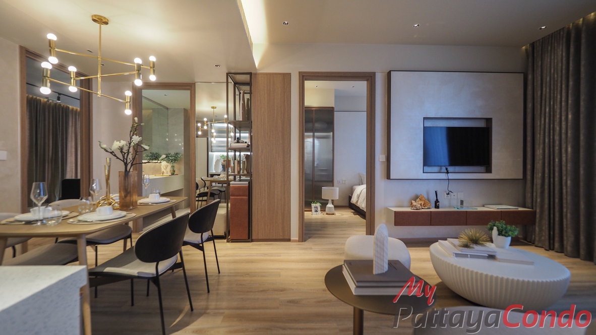 picture 🛏️ 2 Bed - 🛁 2 Bath - 🏙️ Sea View - 🌏 FOREIGN name - 🏢 Arom Jomtien Pattaya - Ref: AROJ13 - 1/25