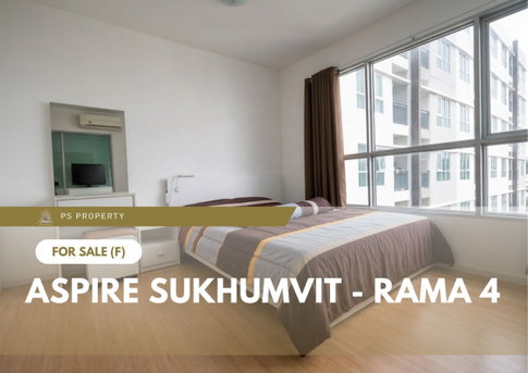 Urgent Sale 🔥 Aspire Sukhumvit - Rama 4 🔥 Fully furnished and equipped with appliances; near BTS Phra Khanong.