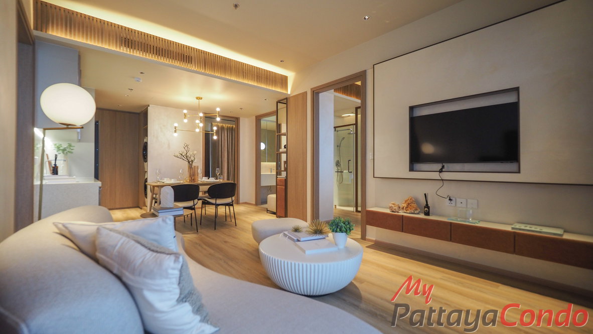 picture 🛏️ 2 Bed - 🛁 2 Bath - 🏙️ Sea View - 🌏 FOREIGN name - 🏢 Arom Jomtien Pattaya - Ref: AROJ13 - 5/25