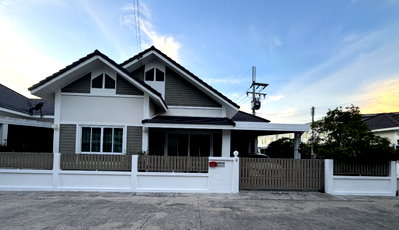 บ้านเดี่ยว ชลบุรี : ขายบ้านเดี่ยว โครงการบ้านอยู่สบาย บ้านบึง ชลบุรี