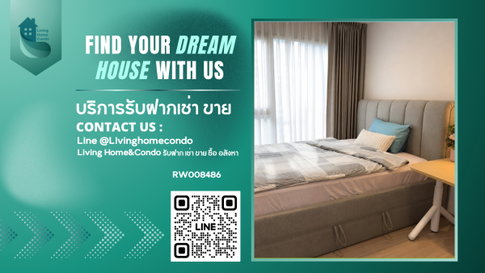 For Rent: Life Asoke Hype Condo, Fully Furnished, Ready to Move In, Near MRT Rama 9 -RW008486