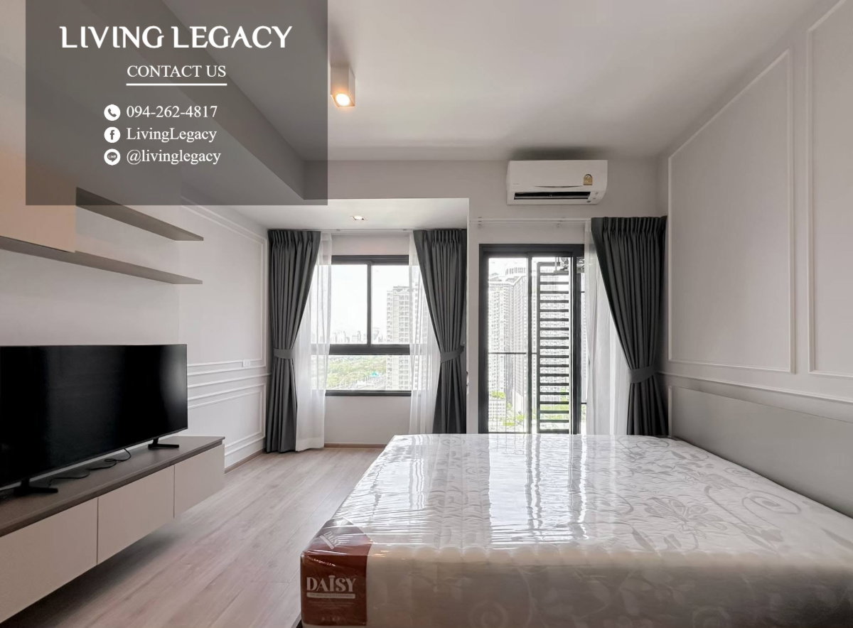 รูป TLV3P2 เช่าด่วน คอนโด Ideo Rama 9 - Asoke 27 ตร.ม. | ชั้น 22 | 1 ห้องนอน | 1 ห้องน้ำ 20,000 บาท/เดือน line id : @livinglegacy - รูปที่ 8/10