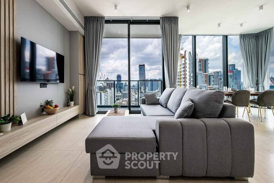 picture Pet-Friendly 20th-Floor 2-BR Tait Sathorn 12 Near BTS Saint Louis (ID 3339714) - 1/18