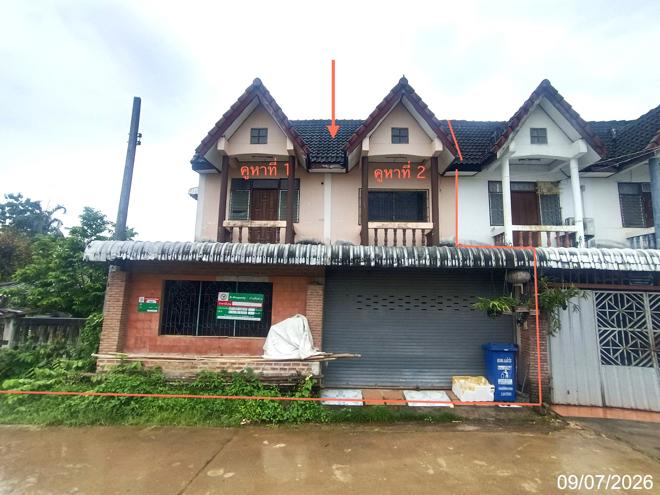picture TOWN HOUSE 46.6 Sq.w. Mae Sod Tak for 1.9M - 1/33