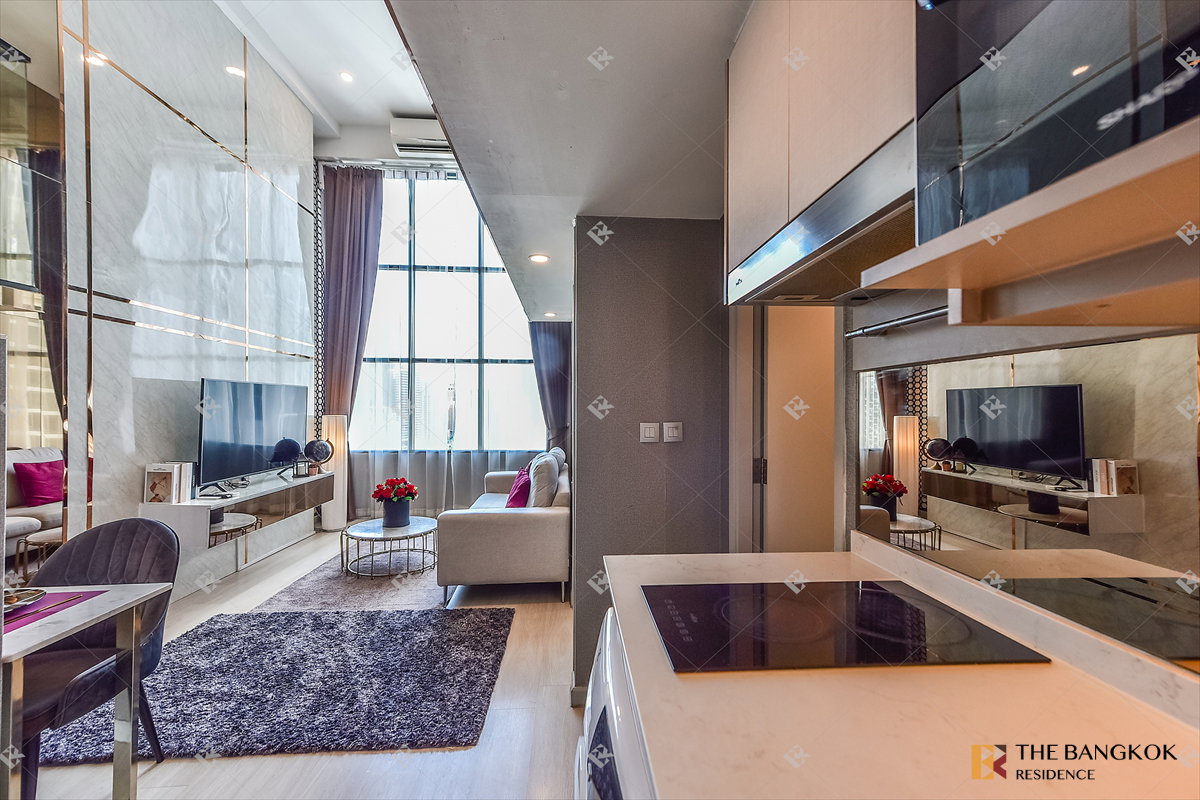 รูป 💜💜KnightsBridge Prime Sathorn High-Floor Loft 2 ชั้น แต่งครบ ห้องสวยมาก พร้อมอยู่ ใกล้ BTS ช่องนนทรี💜💜 - รูปที่ 14/16