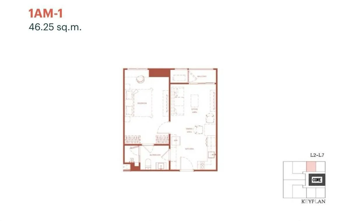 รูป ขาย คอนโด 1 ห้องนอน ในโครงการ เวีย อารีย์ 6799763 - รูปที่ 5/5