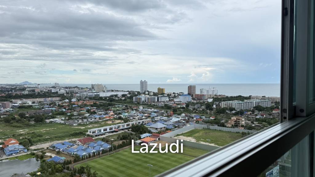 รูป คอนโดวิวทะเลชั้น 24 ขนาด 32 ตร.ม. ย่านหนองแก หัวหิน - รูปที่ 1/25