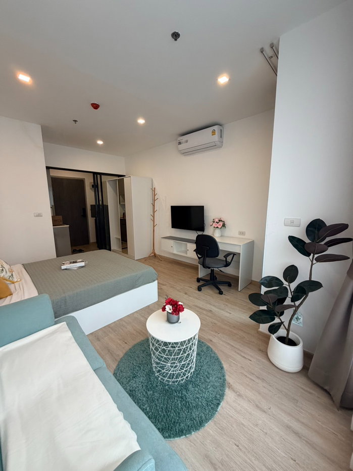 รูป ให้เช่าห้องสวย แต่งพร้อม เฟอร์ครบ  วิวดี ใกล้ ARL และ MRT สถานีหัวหมาก - รูปที่ 6/14