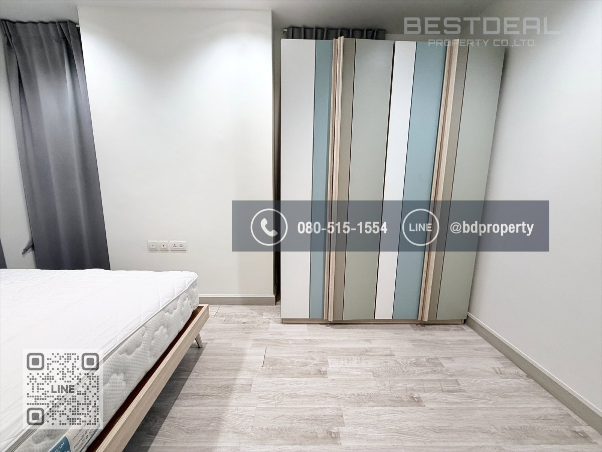 รูป Bestdeal ให้เช่า ขนาด 2 ห้องนอน 55 sqm.เฟอร์นิเจอร์และเครื่องใช้ไฟฟ้าครบพร้อมเข้าอยู่ 25,000 บาท/เดือน “IDEO MOBI RAMA 9” ใกล้MRTและเซ็นทรัลพระราม 9 - รูปที่ 8/20