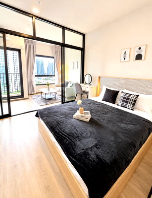 คอนโดให้เช่า : BESTPRICE ให้เช่า Rich Point @ BTS Wutthakat ห้องสวย เฟอร์ครบ ราคาพิเศษ 