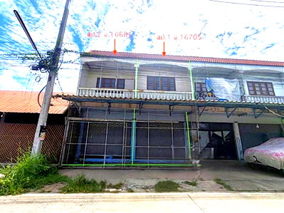 บ้านเดี่ยว พระนครศรีอยุธยา : บ้านเดี่ยว 21 ตร.วา ลาดชะโด เมืองใหม่ ผักไห่ พระนครศรีอยุธยา 1.4M