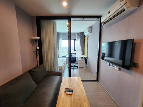 PFD-08823 Condo for rent, Aspire Erawan Prime, fully furnished, ready to move in, next to BTS Chang Erawan 🏙️✨