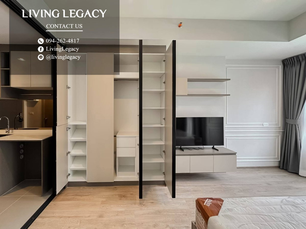 รูป TLV3P2 เช่าด่วน คอนโด Ideo Rama 9 - Asoke 27 ตร.ม. | ชั้น 22 | 1 ห้องนอน | 1 ห้องน้ำ 20,000 บาท/เดือน line id : @livinglegacy - รูปที่ 6/10